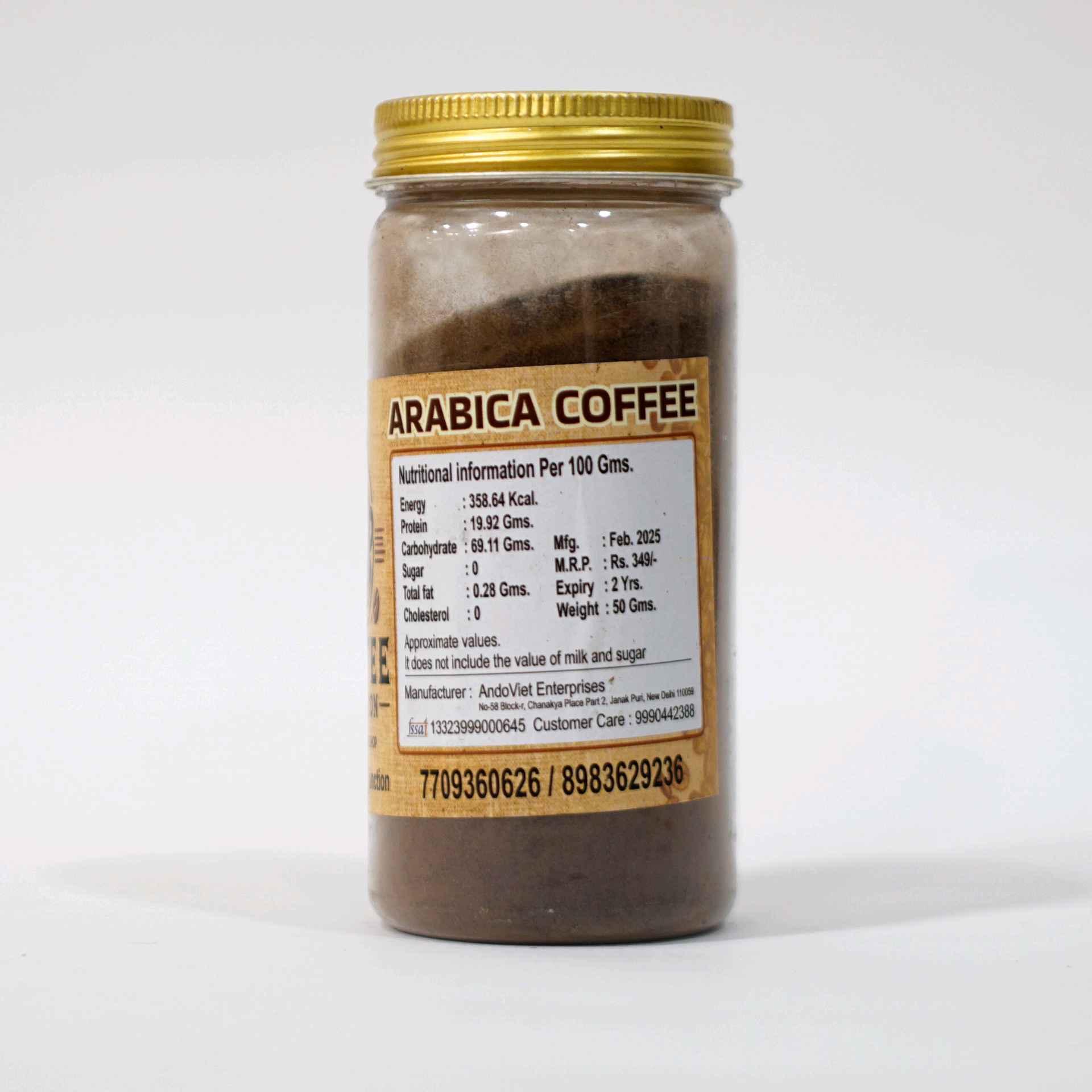 Pure Arabica Coffee (100gm)