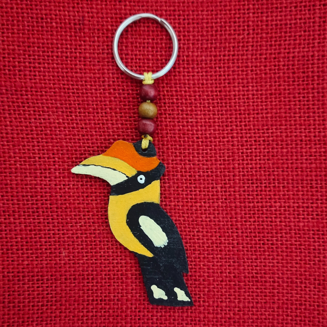 Keychain-Hornbill