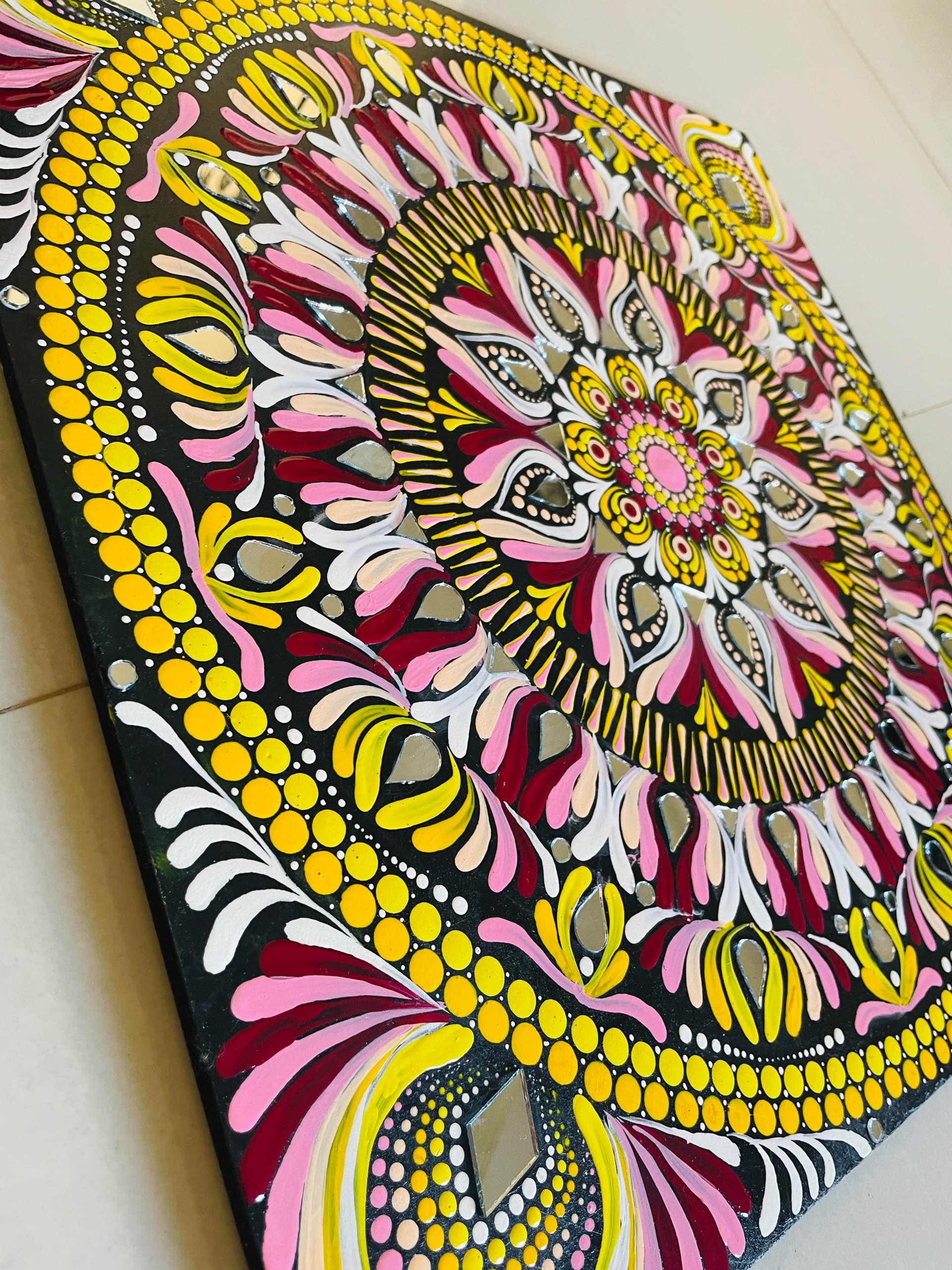Dot Mandala Paintings 