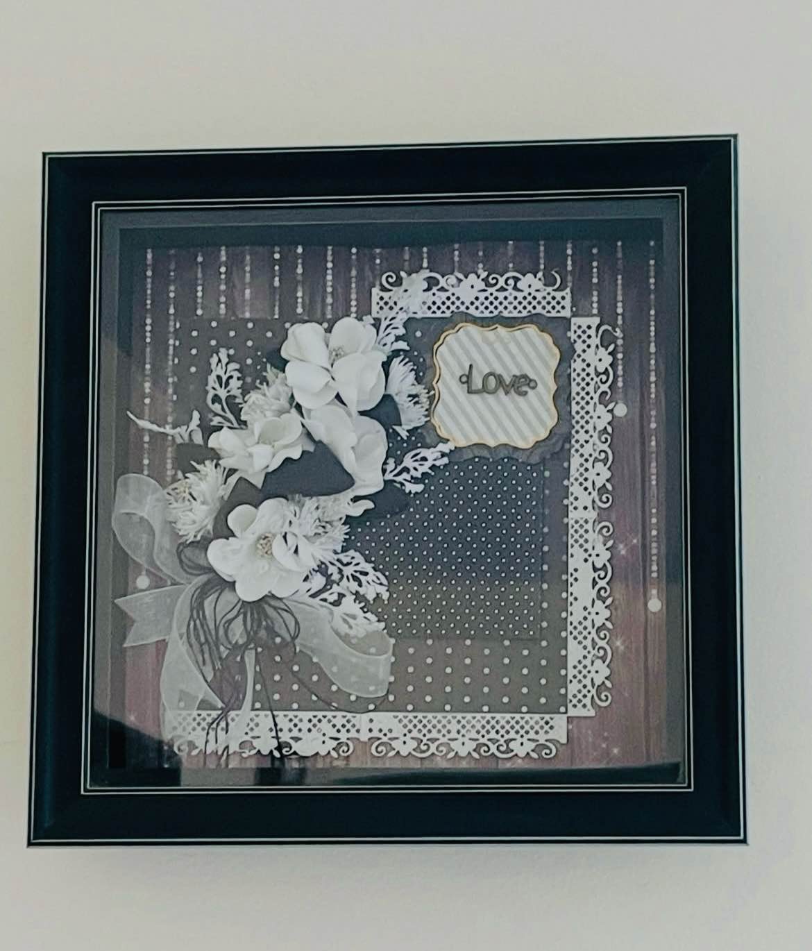 Floral Frame - Love