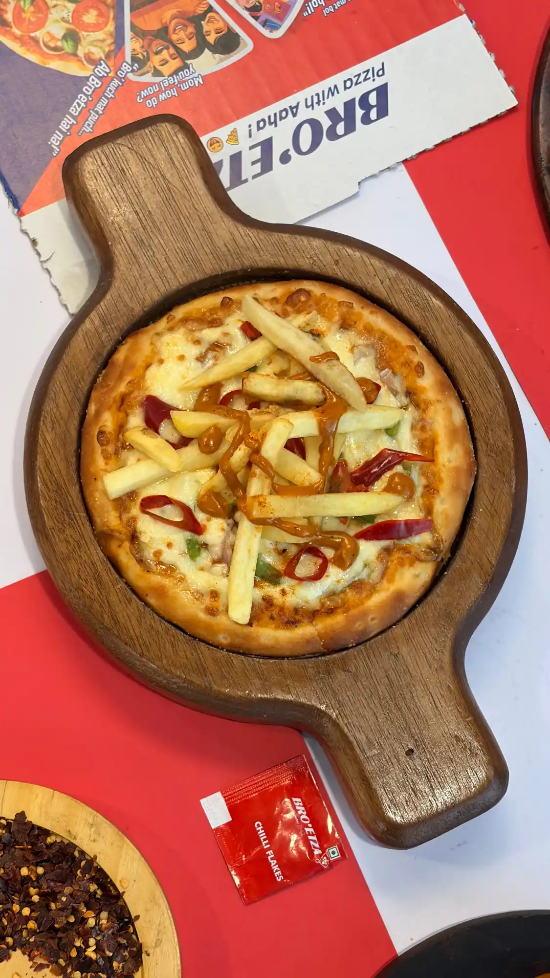 Mix & Fries Pizza