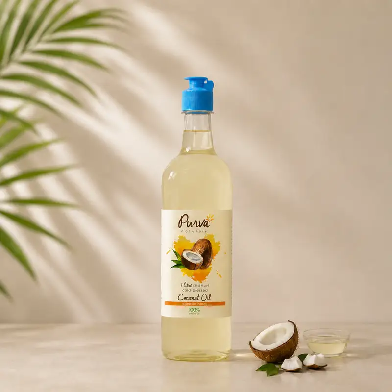 Purva Coconut oil (250 ml PET pack)