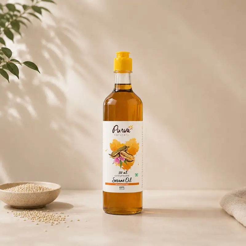 Purva Sesame oil (1000 ml)