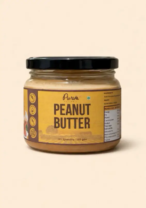 Purva Peanut butter (unsweetened 250 g)