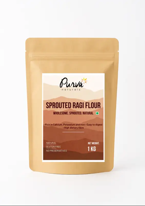 Sprouted Ragi flour (1000 g)