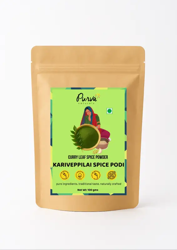 Kariveppilai podi (Curry leaf spice powder) (100 g)