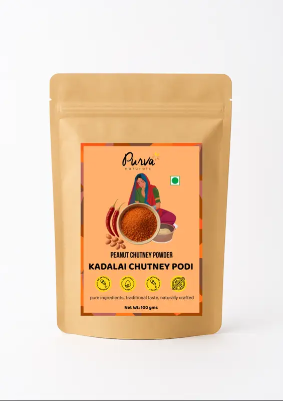 Kadalai chutney podi (Peanut chutney powder) (100 g)