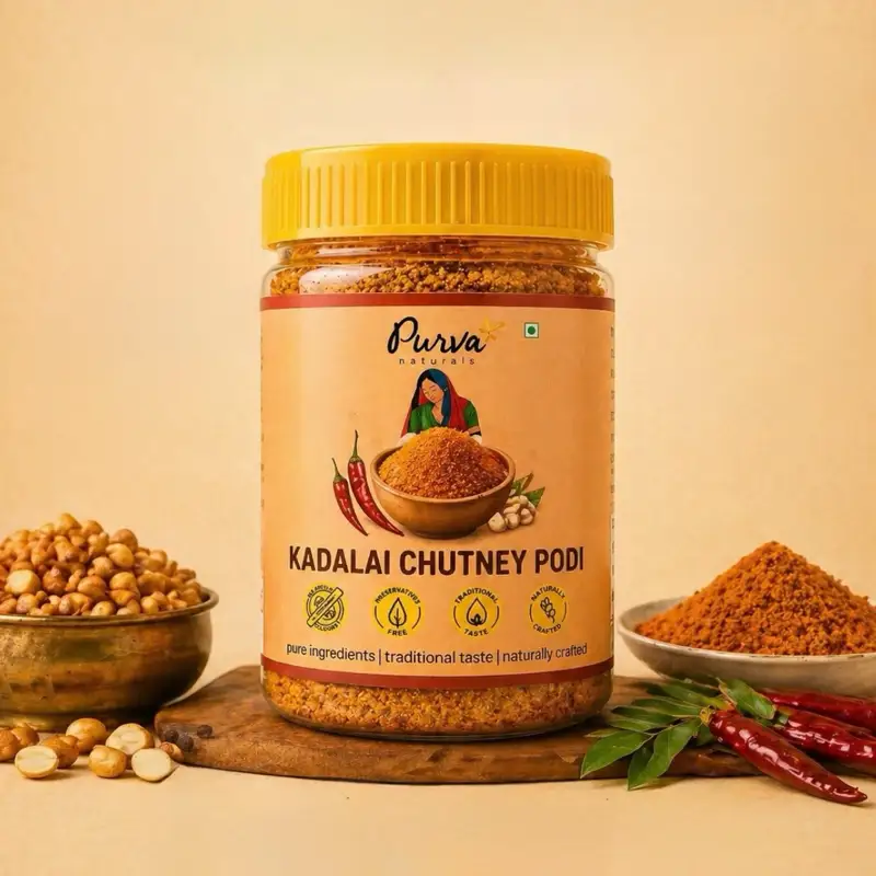Kadalai chutney podi (Peanut chutney powder) (100 g)