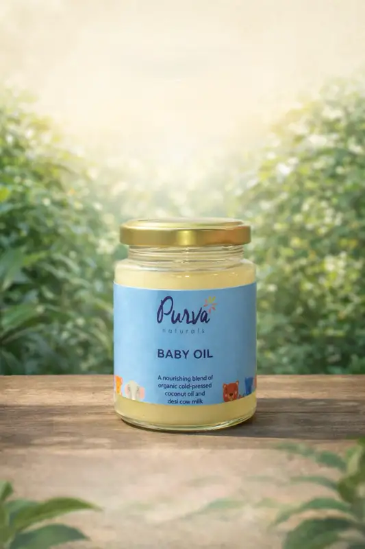 Purva Baby oil (170 ml)