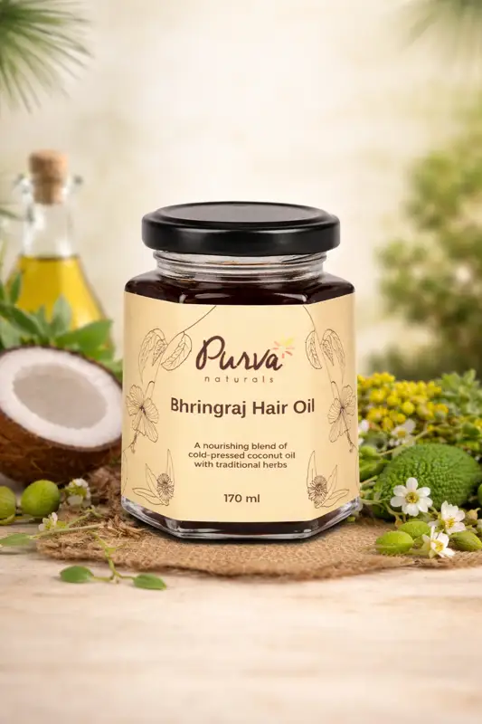 Purva Bringhraj hair oil (170 ml)