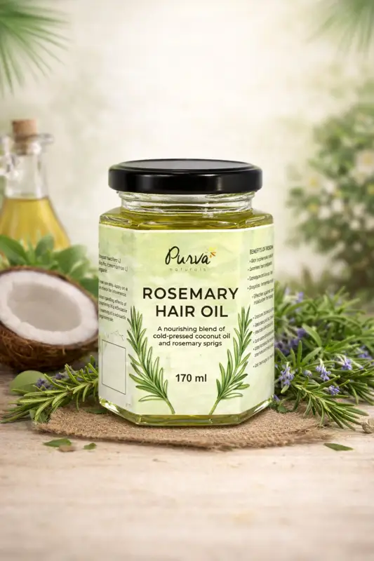 Purva Rosemary hair oil (170 ml)