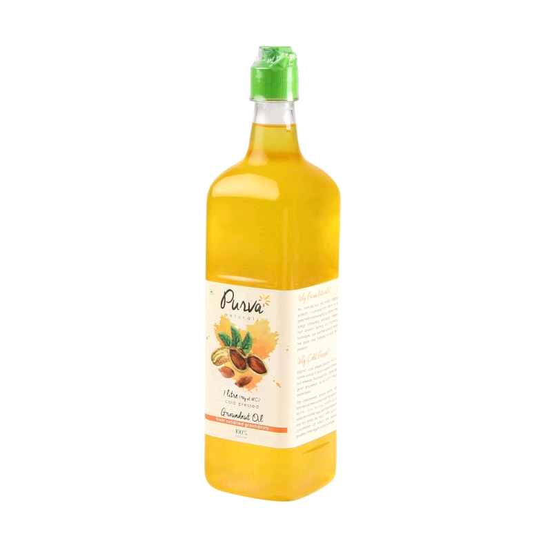 Purva Groundnut oil 500 ml (Arachis hypogaea L)