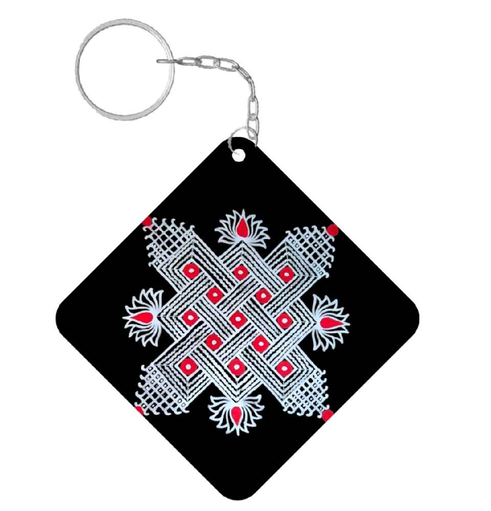 Square Key chain (1)