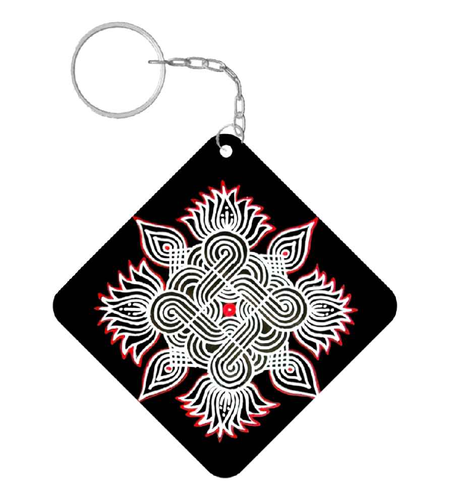 Square Key chain (2)