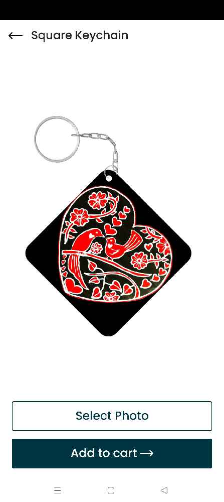 Heart Keychain