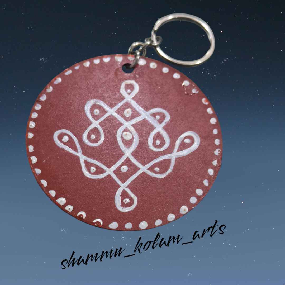 Round Keychain 