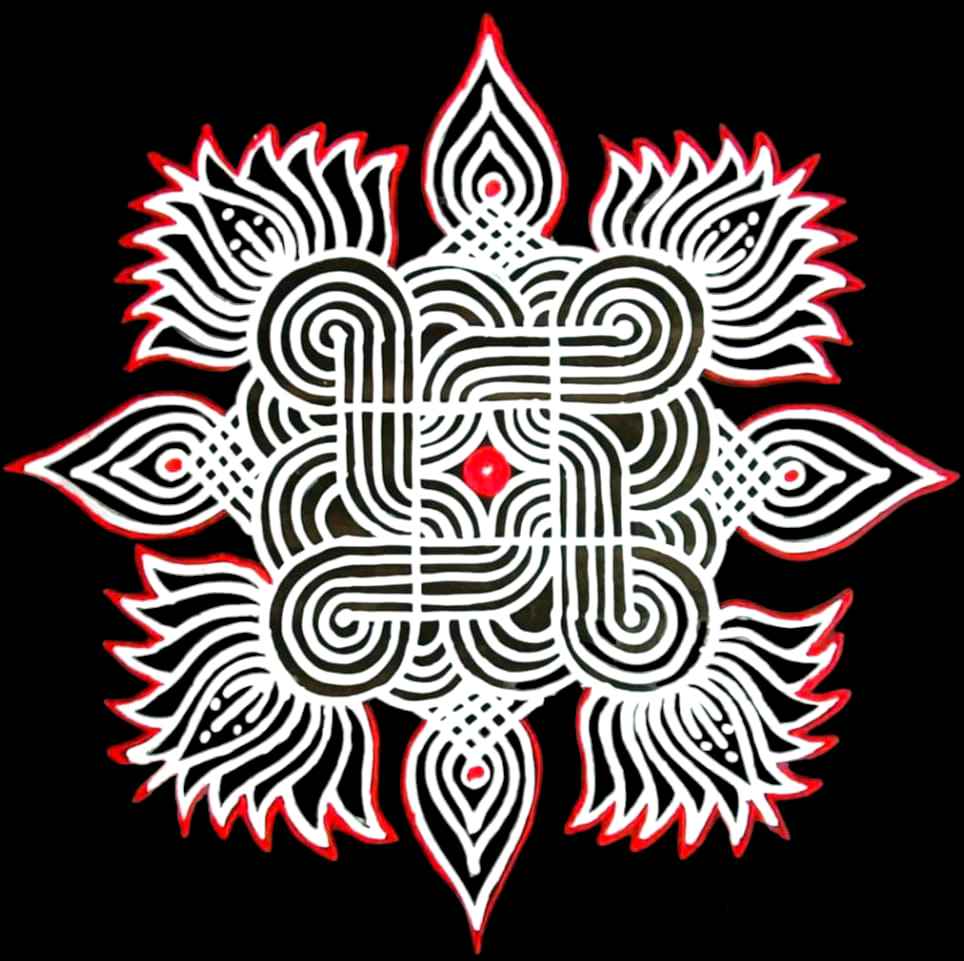 Lotus Padi Kolam (2x2ft)