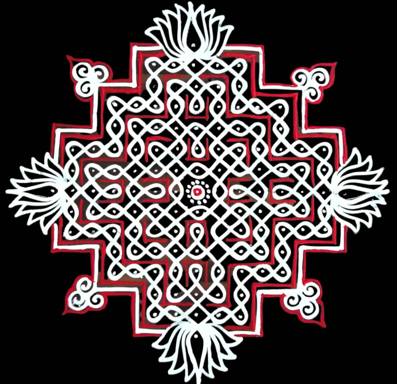 Lotus sikku Kolam (2 x 2ft)
