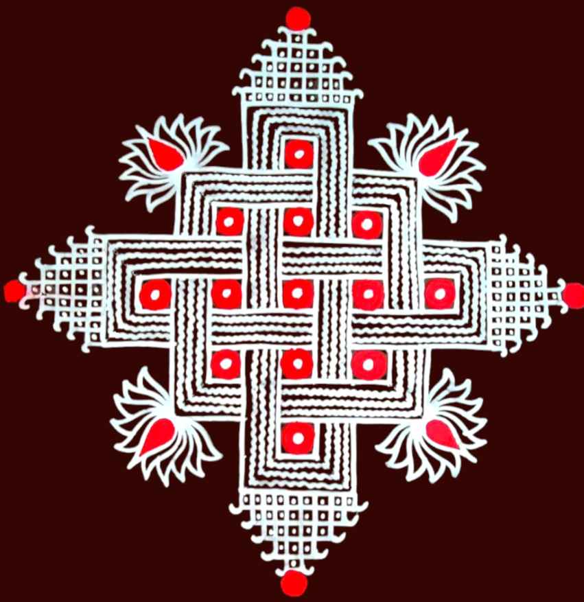 Customised Kolam ( 2ft x 2ft)
