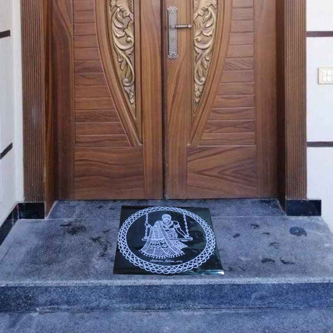 Swing Kolam (15x15inches)