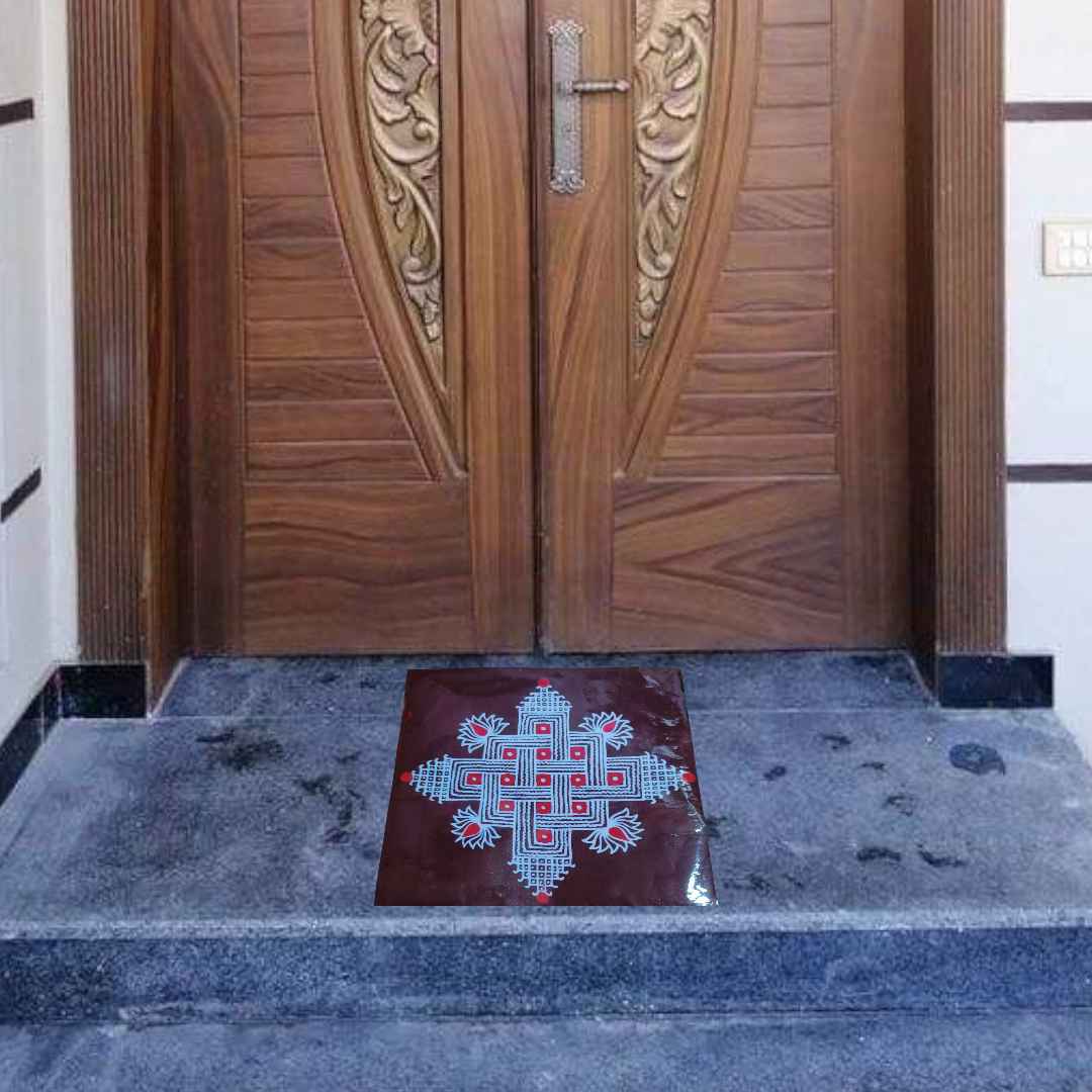 Lotus Padi Kolam (15x15inches)