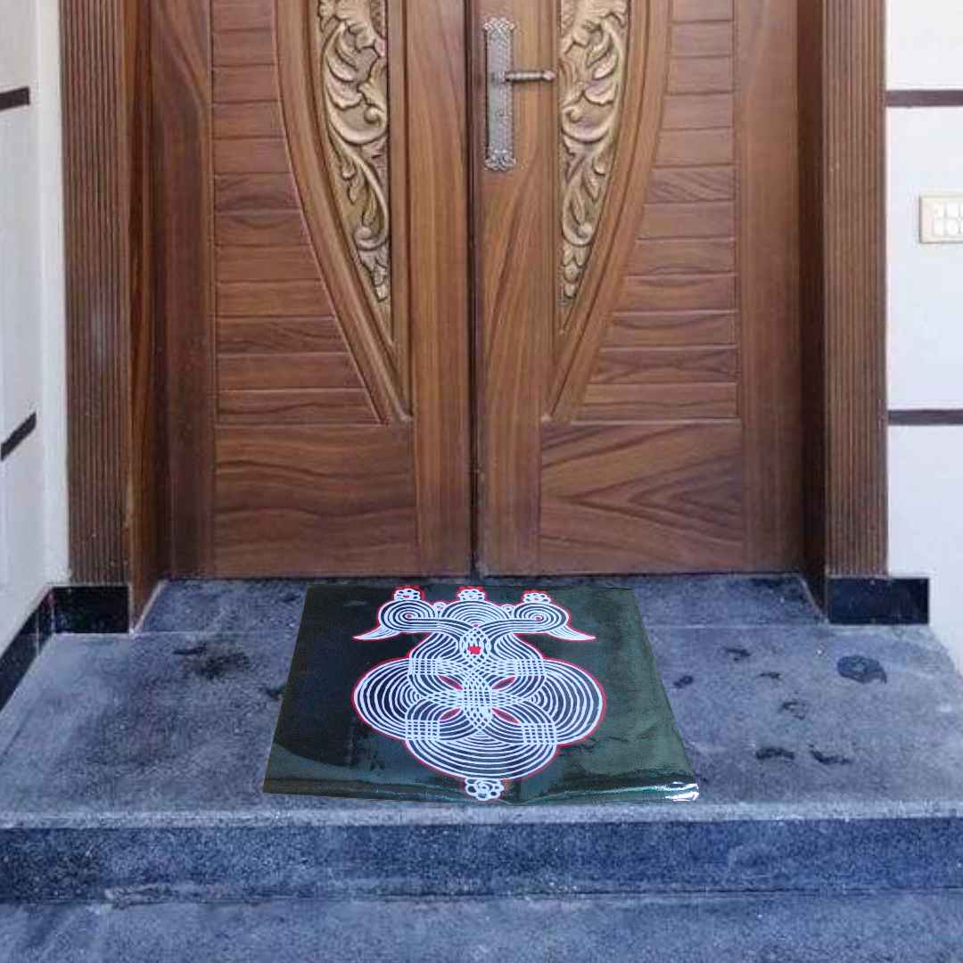 Peacock Kanya Kolam (15x15inches)