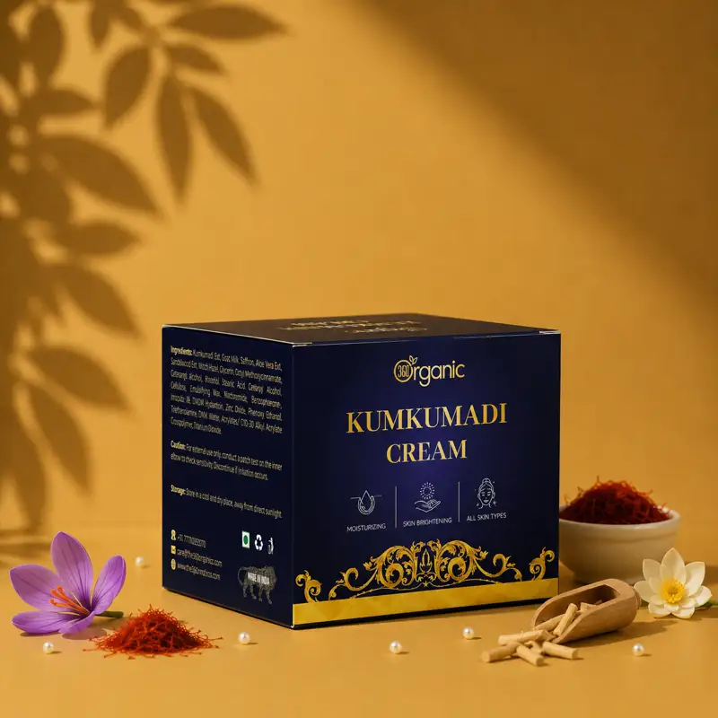 360° Organic Kumkumadi Cream (50gm)