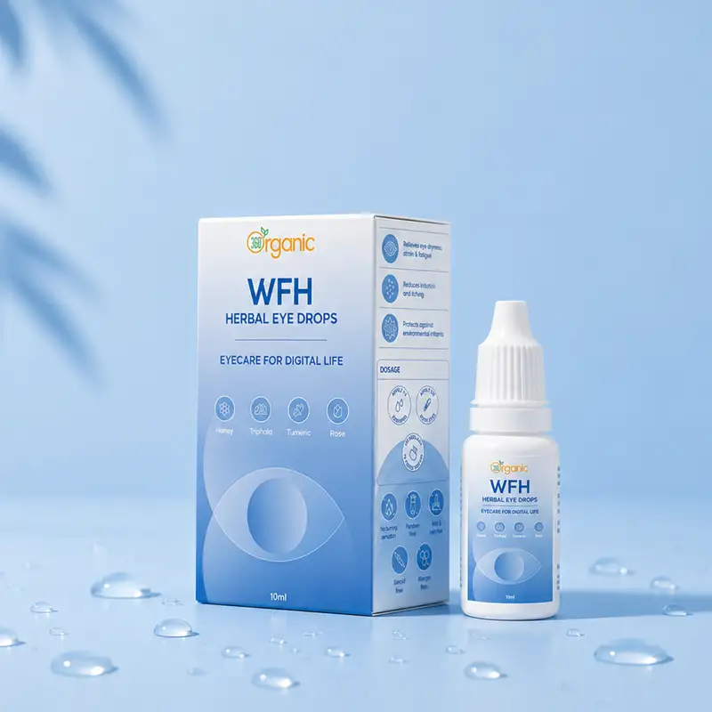 360° Organic Wfh Herbal Eye Drops (10ml)