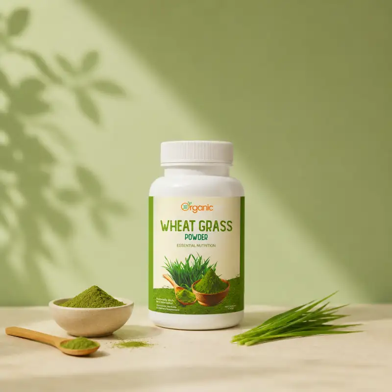 360° Organic Wheat Grass Powder (100gm)
