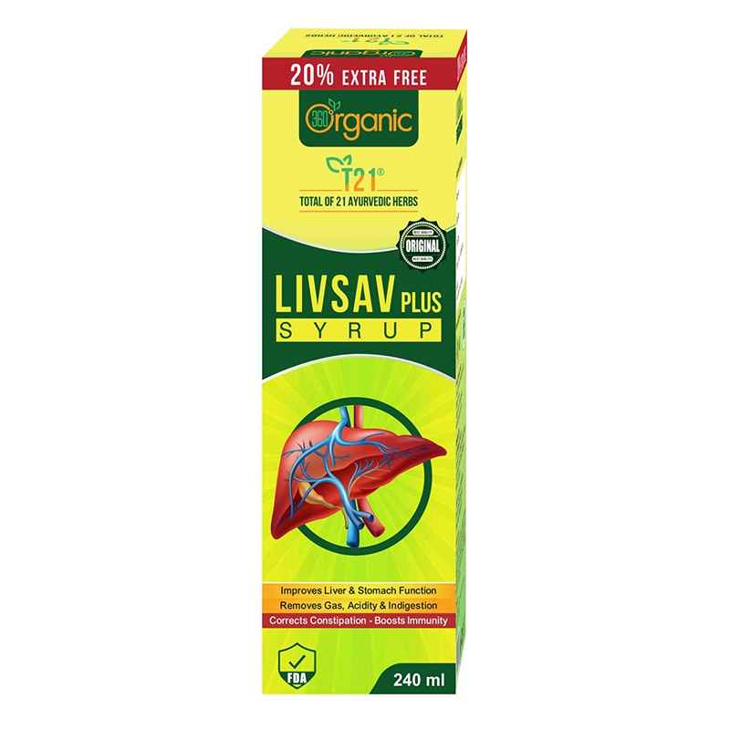 360° Orgnic Livsav DS Syrup