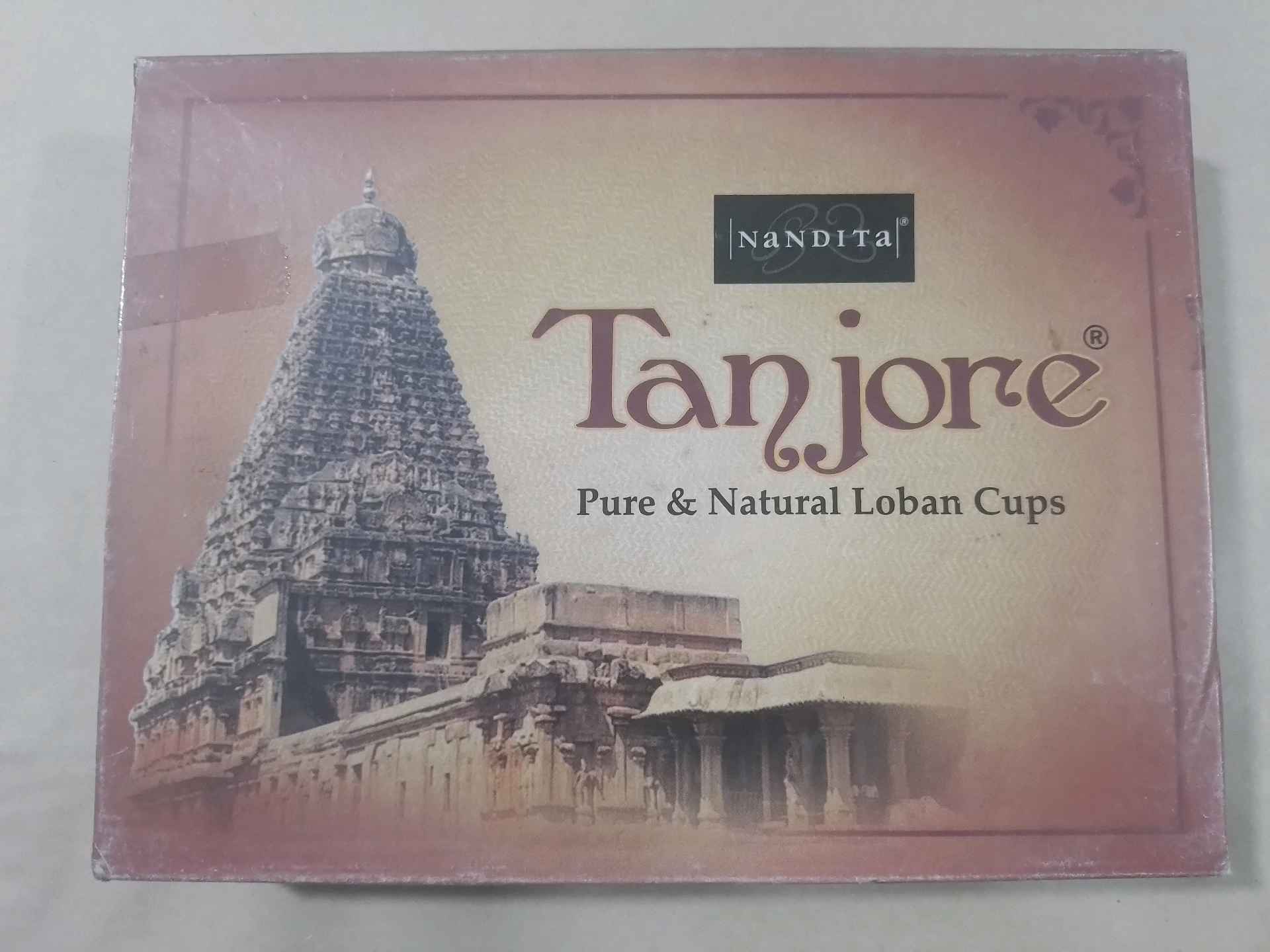 Tanjore Pure And Natural Loban Cups (12 Sticks)