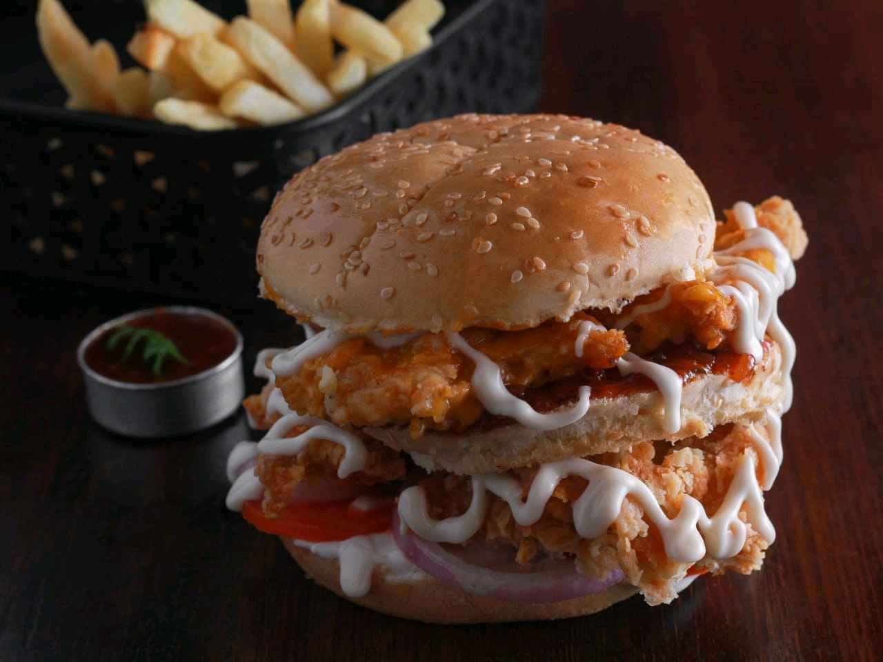 Double Decker Burger