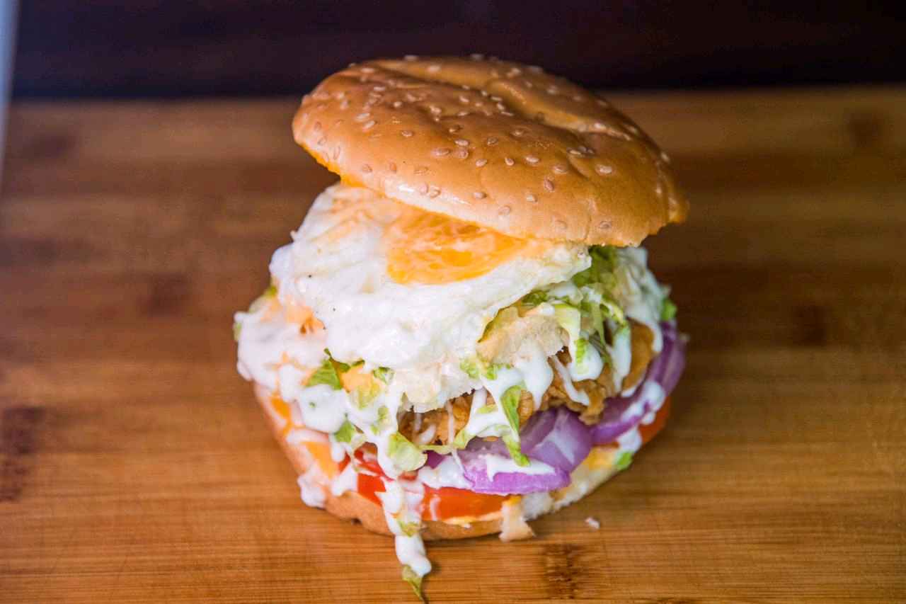 American Double Decker Burger