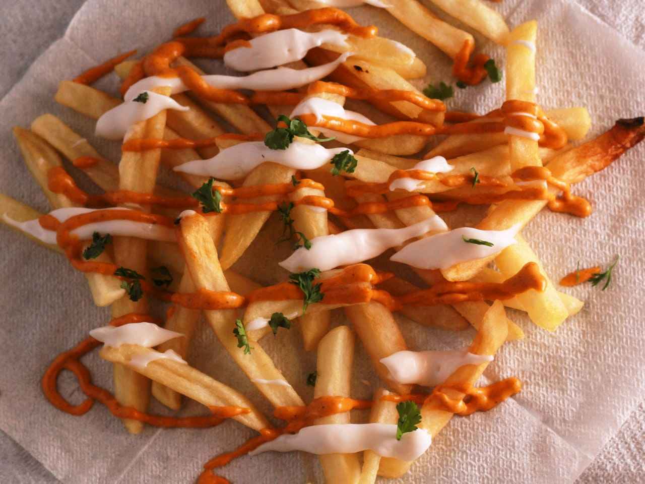 Tandoori Cheese Fries