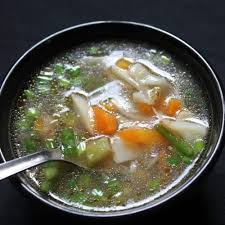Veg. clear Soup