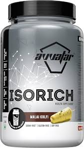 Avvatar Isorich Whey Protein Isolate 1 Kg - Malai Kulfi