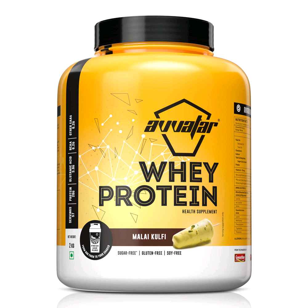 Avvatar Whey Protein 2 Kg - Malai Kulfi
