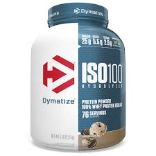 Dymatize Iso-100, 5 Lb (2.3 Kg) - Cookies & Cream