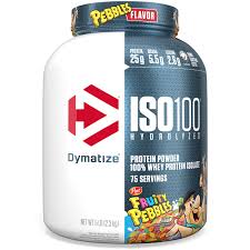 Dymatize Iso-100, 5 Lb (2.3 Kg) - Fruity Pebbles
