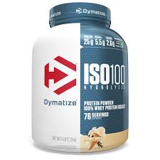 Dymatize Iso-100, 5 Lb (2.3 Kg) - Gourmet Vanilla