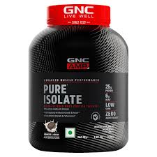 Gnc Amp Pure 100% Isolate Whey, 1.81 Kg (4 Lbs) Cookies And Cream