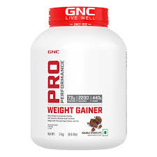 Gnc Pro Performance Weight Gainer, 3Kg (6.6 Lbs)- Double Chocolate