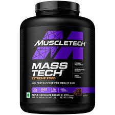Muscletech Masstech Extreme 2000, 3Kg- Triple Chocolate Brownie