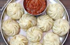 Veg Steamed Momos (6 pcs)