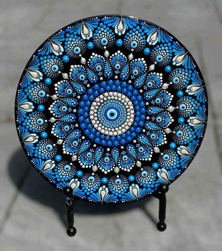 Evil eye mandala