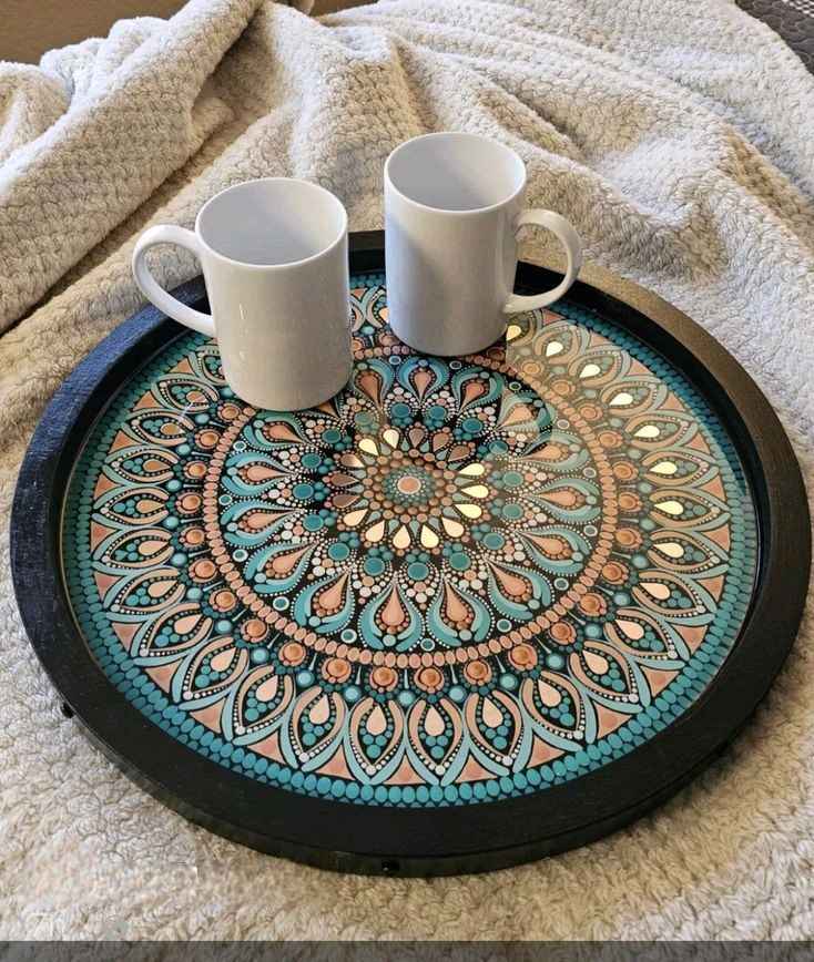 Mandala with mirror design