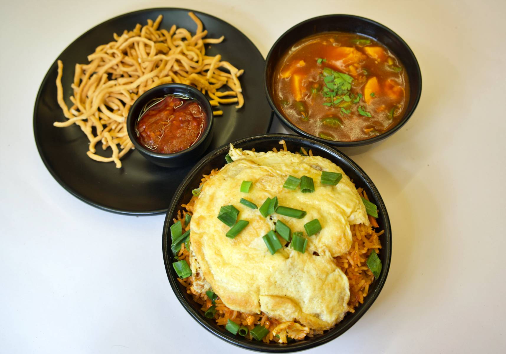 Chicken Triple Schezwan Rice