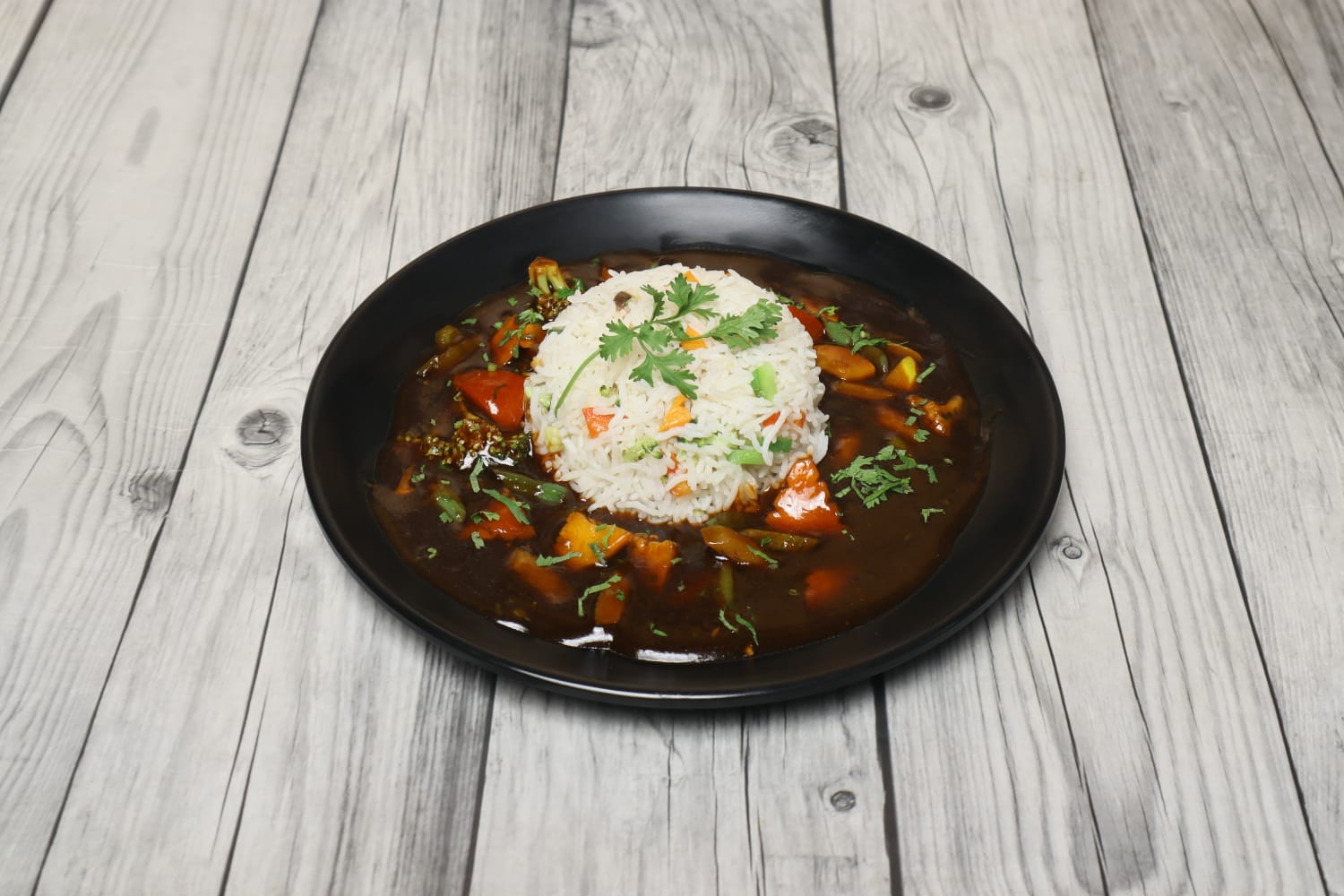 Prawns Chilly Garlic Rice