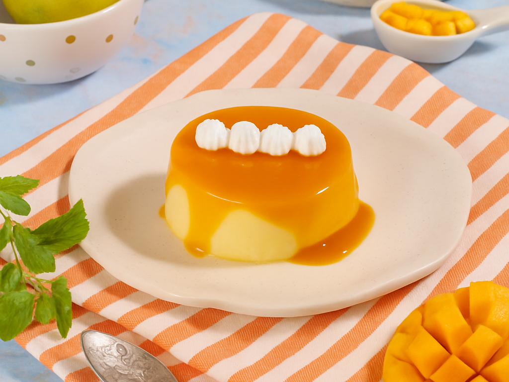 Alphonso Mango Panna Cotta