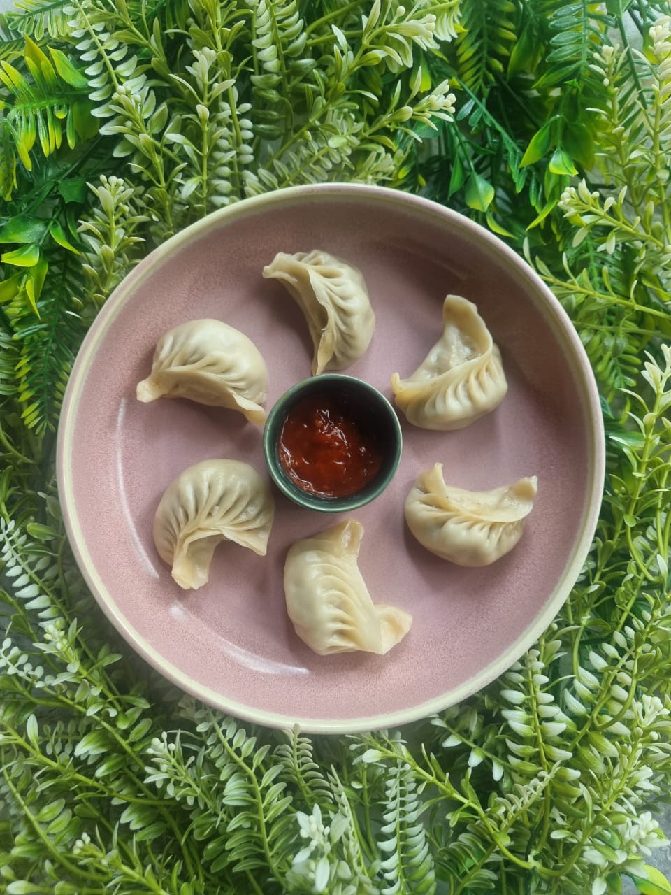 Steamed Chicken Chilli Garlic Momos